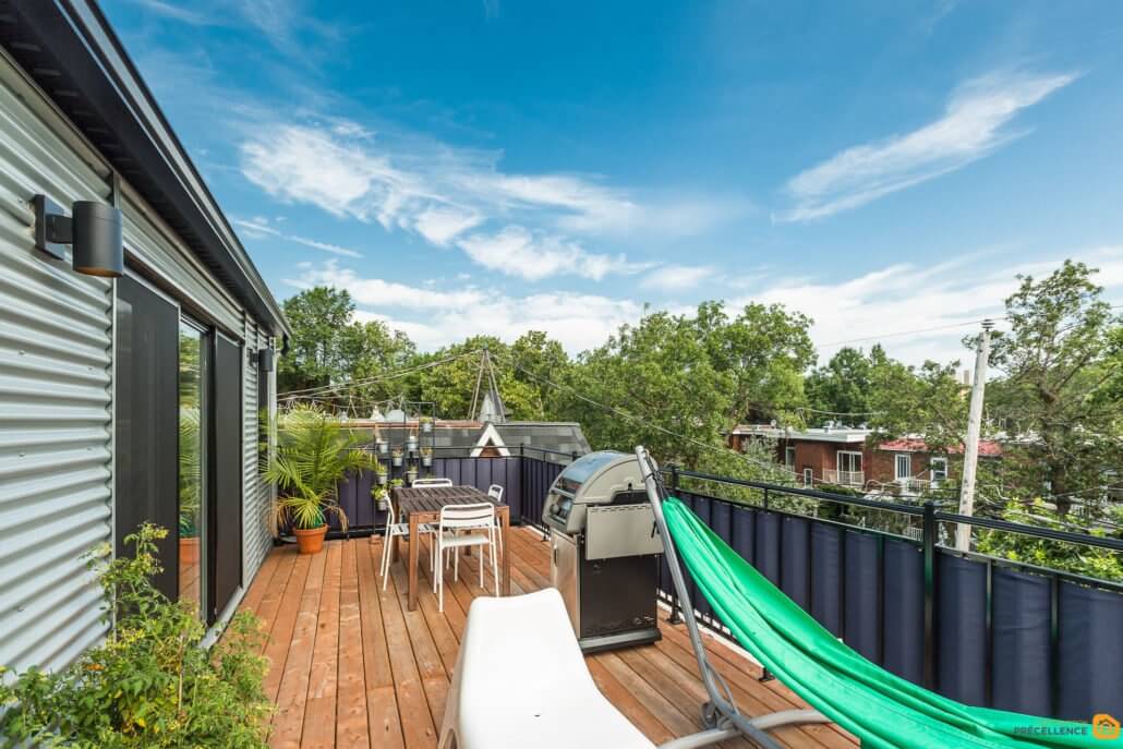 Construction d'une terrasse et d'un balcon en bois - Montréal
